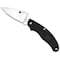 Spyderco 2024 Spyderco Uk Penknife Lightweight Black Slip Joint/Leaf Shape Plain SPY-C94PBK - alternate 2